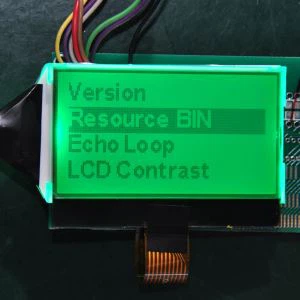 2.15 inç 128x64 grafik COG LCD modül